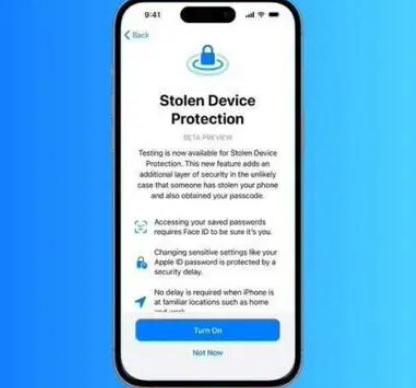 徐汇苹果授权维修店分享被盗设备保护功能开启方法 