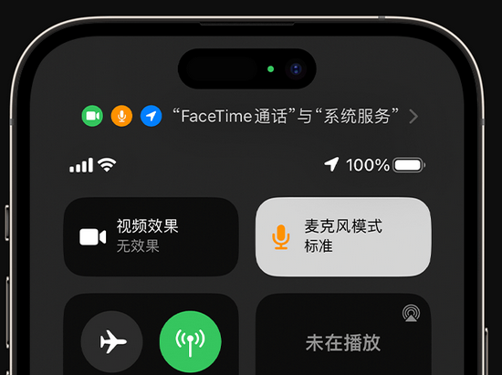 徐汇苹果授权维修网点分享iPhone在通话时让你的声音更清晰 